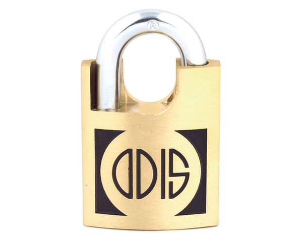 Candado alta seguridad exterior bronce con hombros 60mm Línea 560 Odis-0