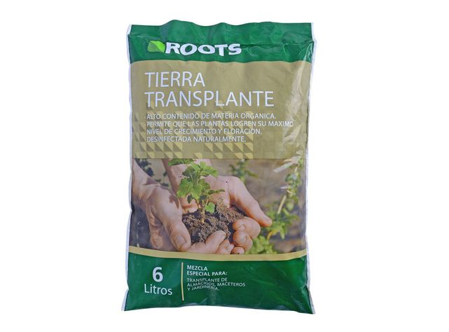 Tierra transplante 6 litros Roots-0
