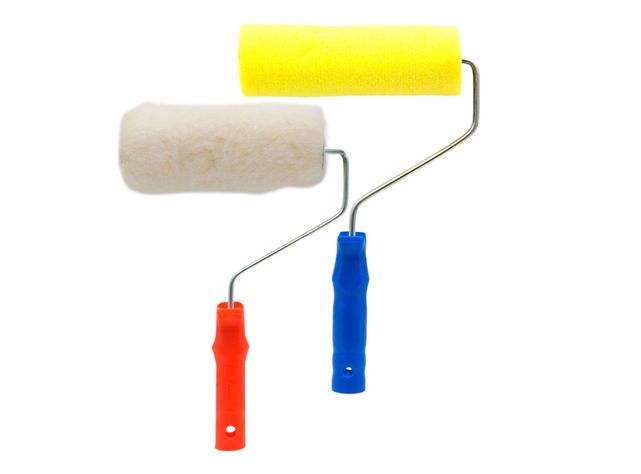 Set rodillos 18cm polilana/esponja Lizcal-2