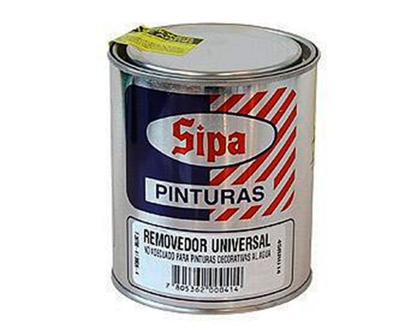 Removedor pinturas 1/4 galón Universal transparente Sipa-0