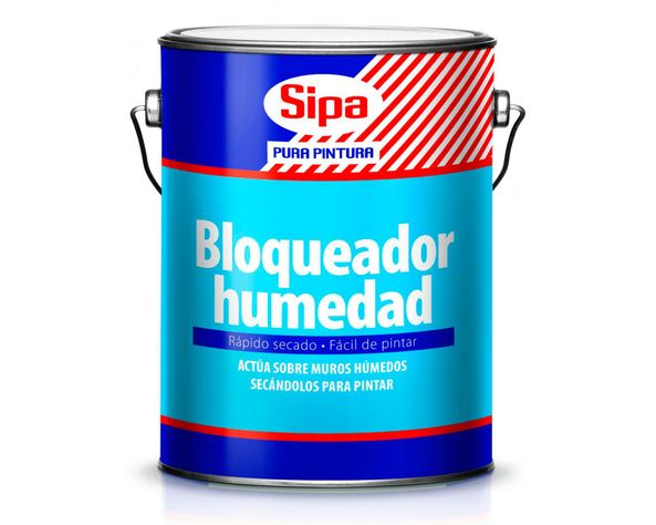 Bloqueador humedad 1/4 galón blanco Sipa-0