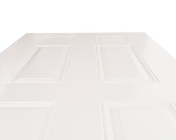Puerta Metálica Sinfonía Blanca 85x200 cm Masonite-3