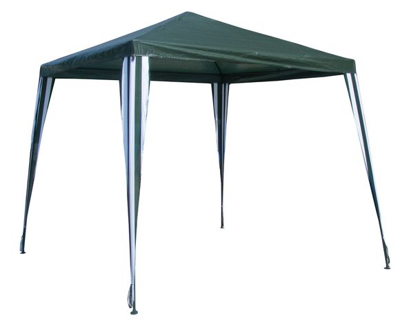 Toldo 3x3 m Rafia verde Outzen-1