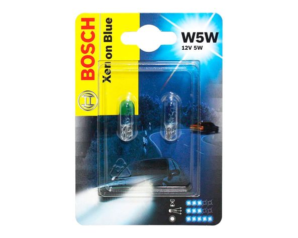 Ampolletas 5W W5W 501 Xenón blue Bosch-0