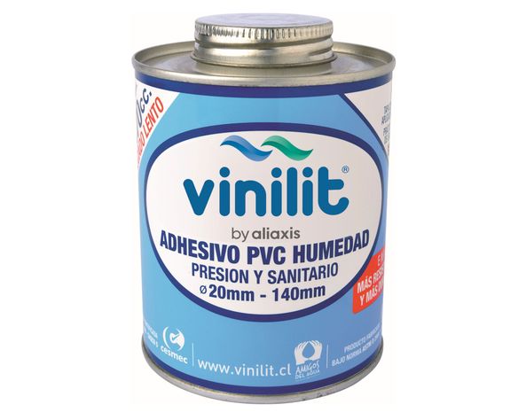 Adhesivo PVC 240 cc humedad con aplicador Vinilit-3