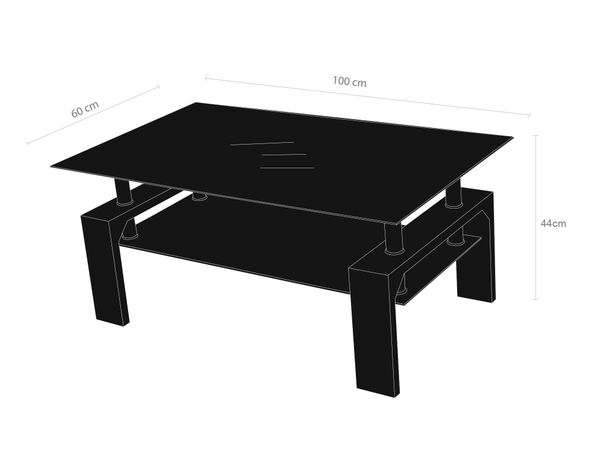 Mesa de centro rectangular natural M+Design-5