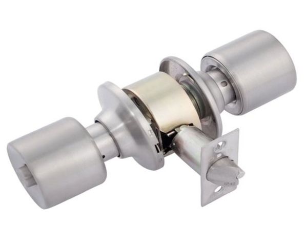 Cerradura embutir pomo dormitorio 205 acero inoxidable Odis-1