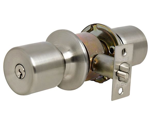 Cerradura embutir pomo dormitorio 205 acero inoxidable Odis-3