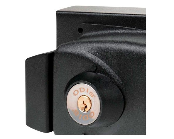 Cerradura sobreponer puertas de 30 mm 773 negro Odis-2