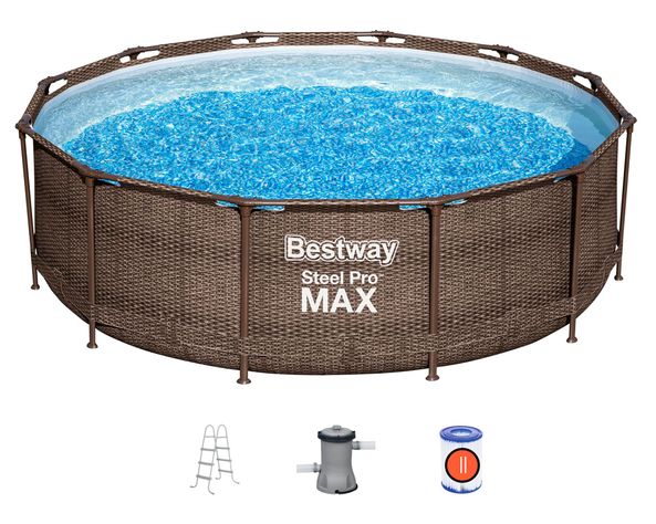 Piscina estructural 9150 litros 366x366x100 cm Bestway-0