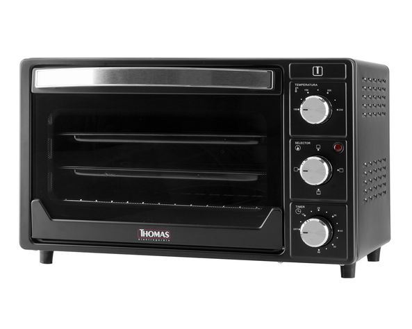 Horno eléctrico 25 litros TH-25N01 negro Thomas-2