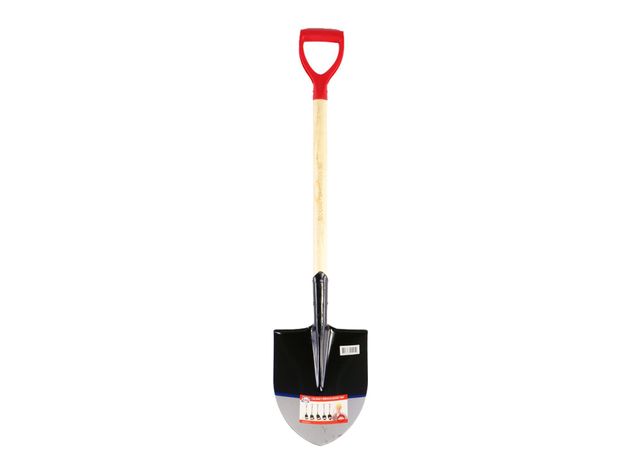 Pala punta huevo mango madera Lioi-0