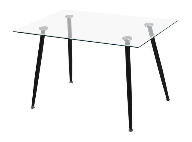 Comedor 4 sillas Cleto gris/negro M+Design-1