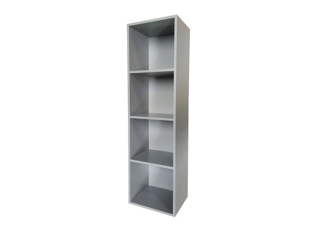 Librero 4 niveles gris M+Design-0