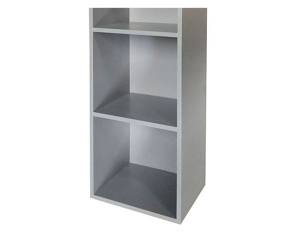Librero 4 niveles gris M+Design-3