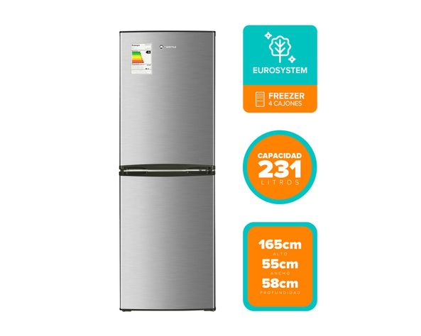 Refrigerador frío directo 231 litros Nordik 415 Plus Mademsa-1