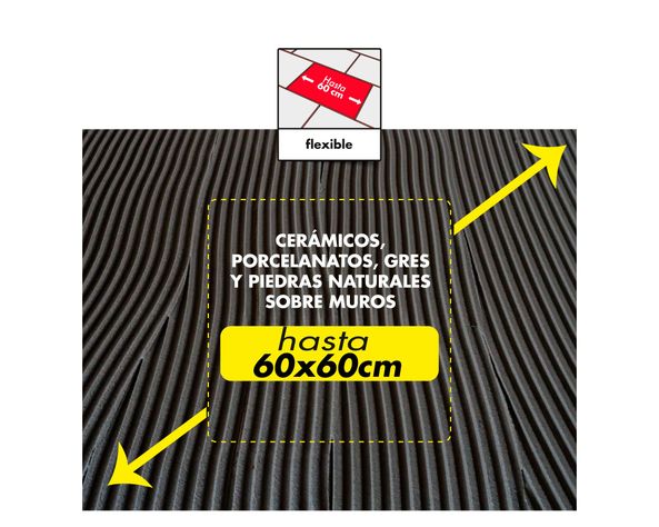 Adhesivo cerámico 25 kg pasta A-C gris Bekron-1