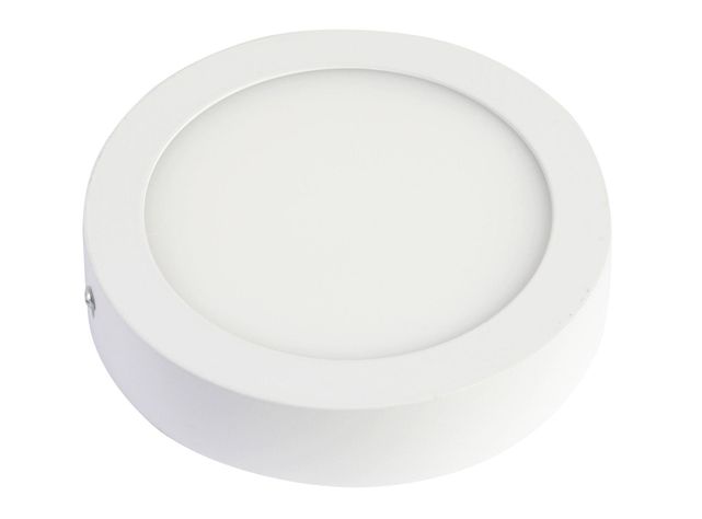 Panel LED sobrepuesto 12W luz fría ByP-1