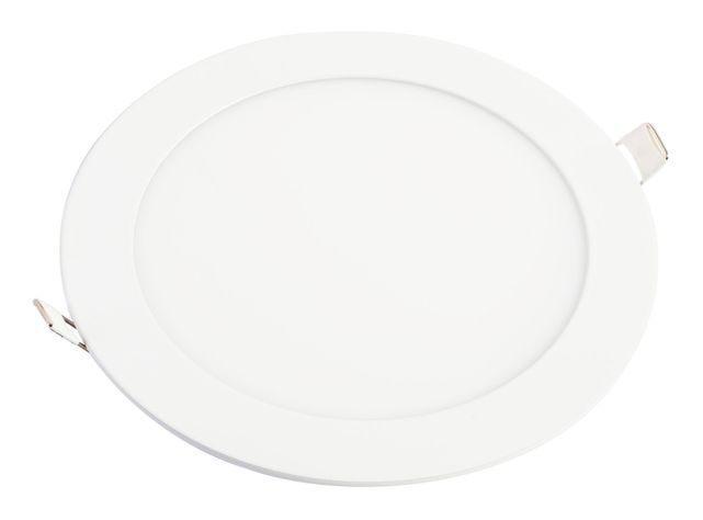 Panel LED empotrado 6W luz cálida 12 cm ByP-1