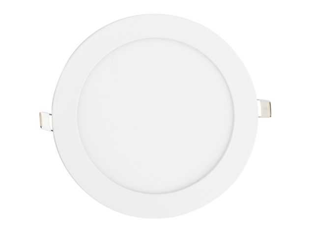 Panel LED empotrado 6W luz cálida 12 cm ByP-0
