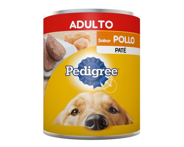 Alimento húmedo adulto 280 gr pollo y paté Pedigree-0