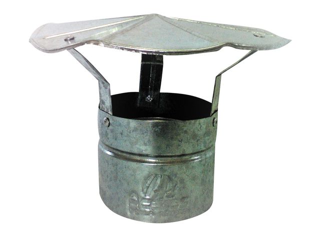 Gorro galvanizado 4'' espesor 0,35 mm Aceros de la Rivera-0