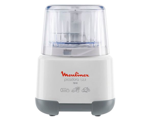 Picadora 1-2-3 750W AD6011 blanco Moulinex-0