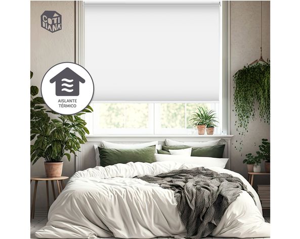 Cortina roller 200x250 cm Sunscreen gris Cotidiana-5