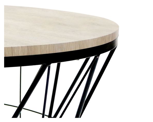 Mesa centro natural/negro M+Design-1