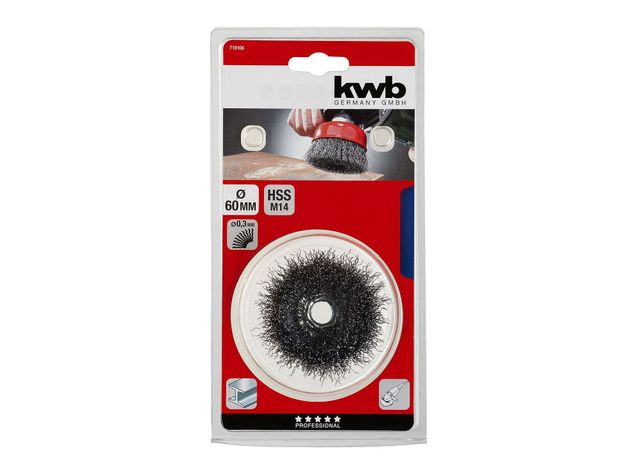 Grata pelo fino 4 1/2'' HSS KWB-0