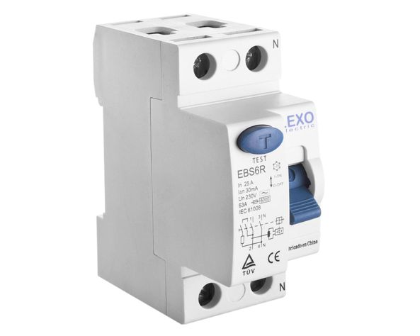 Interruptor diferencial 25/30A EBS6R blanco Lexo-3