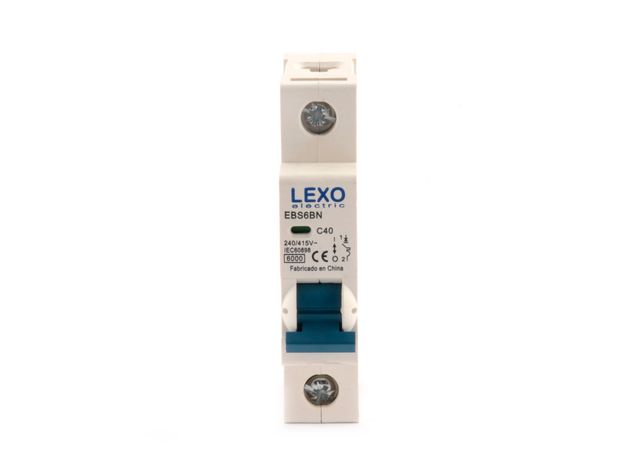 Interruptor automático C 40A EBS6BN Lexo-0