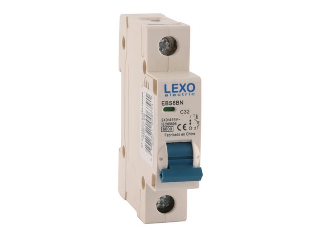 Interruptor automático C 32A EBS6BN Lexo-1
