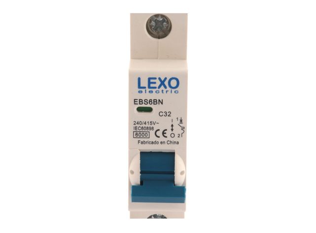 Interruptor automático C 32A EBS6BN Lexo-2