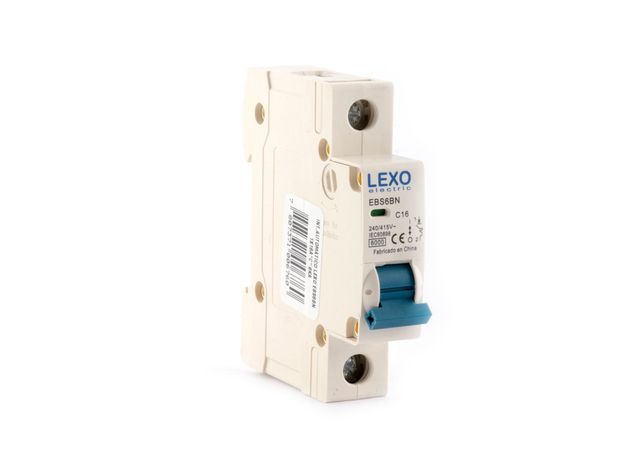 Interruptor automático C 16A EBS6BN Lexo-1
