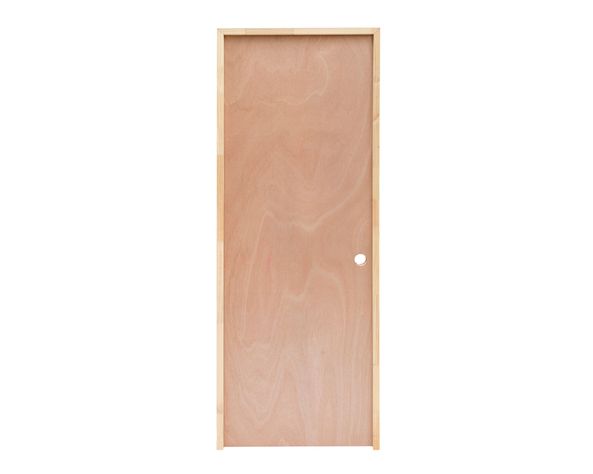 Puerta Interior Terciado 70x200 cm Igal Precolgada cm Igal derecha con perforación.-1