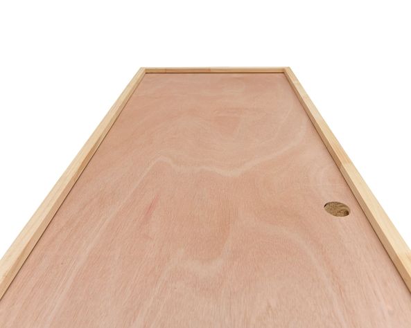 Puerta Interior Terciado 70x200 cm Igal Precolgada cm Igal derecha con perforación.-3
