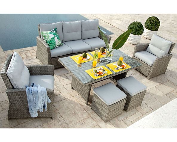Set terraza 6 personas Áster Outzen-1