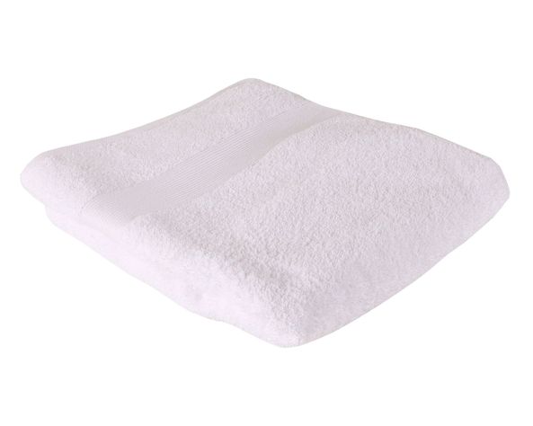 Toalla baño 90x170 cm blanco Cotidiana-0