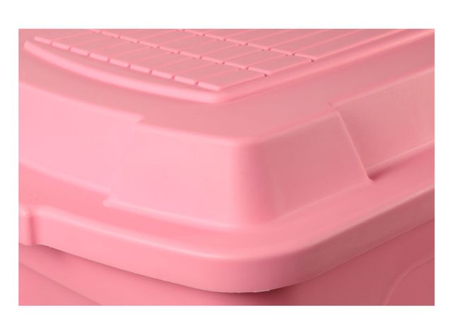 Baúl rosado polipropileno 140 lt-3