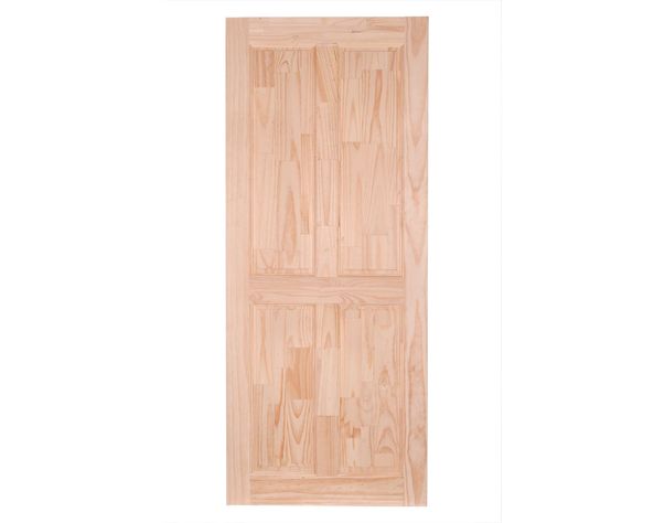 Puerta Pino Radiata Rupanco 80x220 cm Moldupanel-1