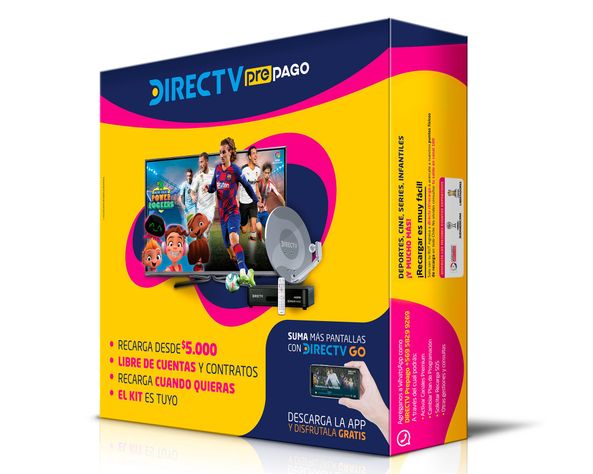 Kit HD prepago libre contrato DirecTV-1