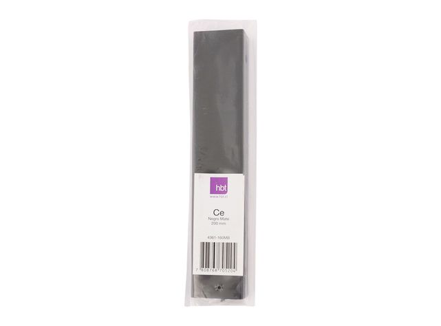 Manilla 200 mm Ce negro mate hbt-2