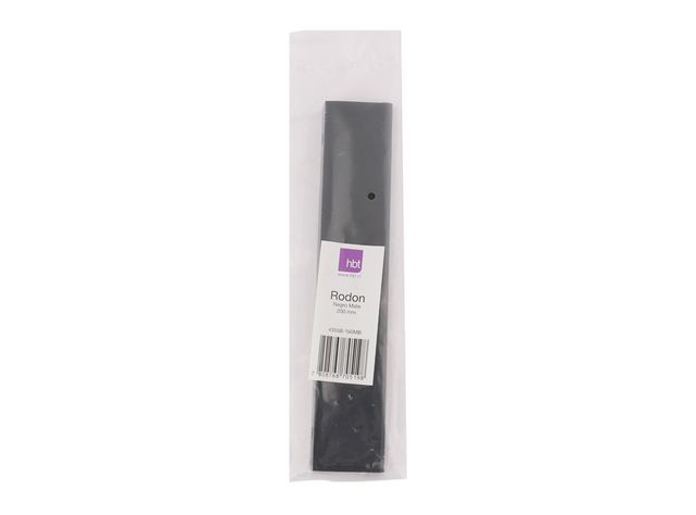 Manilla 200 mm Rodón negro mate hbt-1