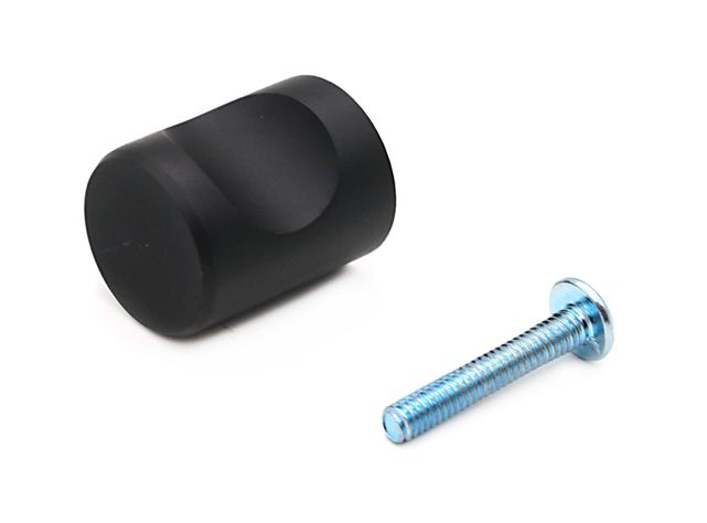 Perilla balín 550 negro mate hbt-0