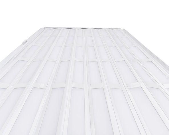 Puerta Plegable PVC 70x200 cm blanca con ventana Baldara-3