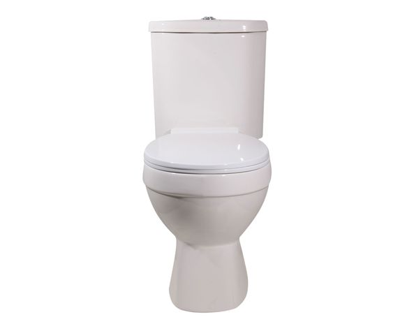 Two piece 20 cm asiento cierre suave Bali blanco-1