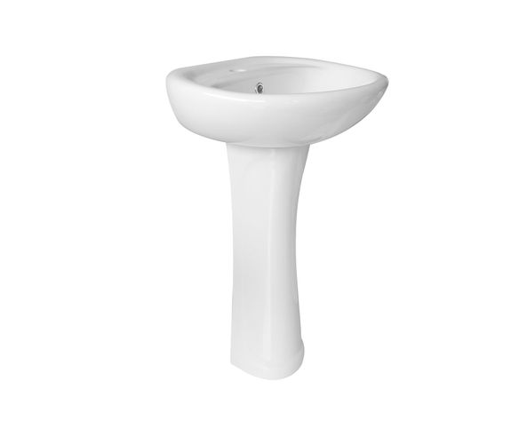 Lavamanos pedestal Agne blanco Vessanti-0