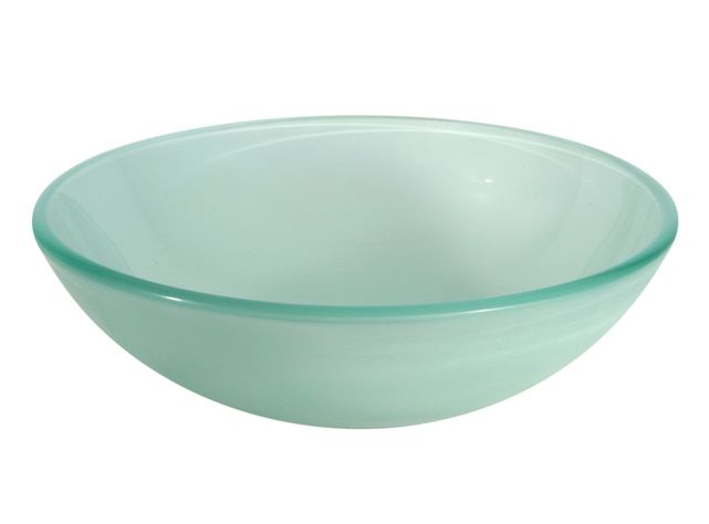 Lavamanos sobreponer 42 cm vidrio Vessanti-0