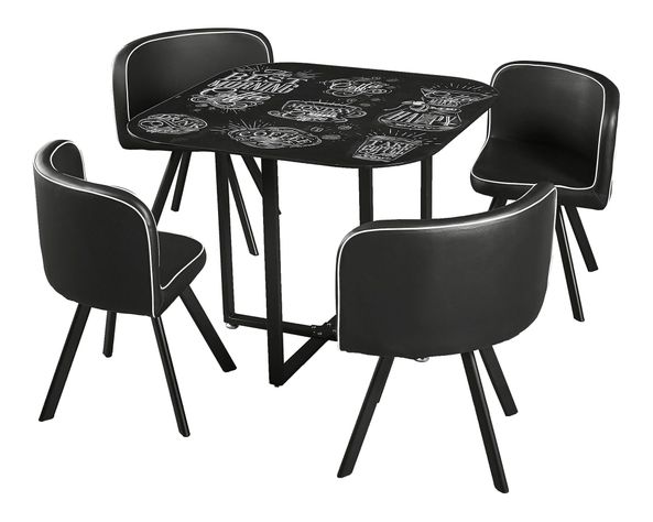 Comedor 4 sillas Coffe 2.0 M+ Design-3